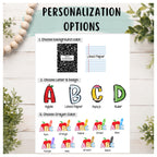 Personalized Teacher ID Badge Holder | Custom Name, Poly Leather Card Case
